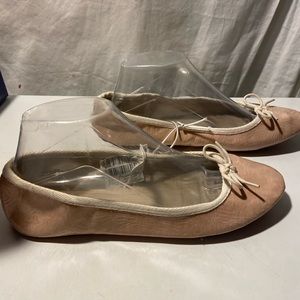 Lily’s pink & cream ballet flats size 40 NWT